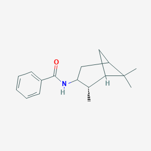 molecular formula C17H23NO B303318 N-(2,6,6-trimethylbicyclo[3.1.1]hept-3-yl)benzamide 