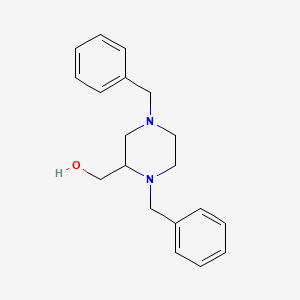 molecular formula C19H24N2O B3033196 (1,4-Dibenzylpiperazin-2-yl)methanol CAS No. 94437-04-4