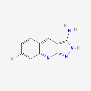 7-bromo-1H-pyrazolo[3,4-b]quinolin-3-amine