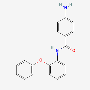 4-amino-N-(2-phenoxyphenyl)benzamide