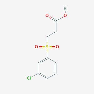 3-(3-Chlorobenzenesulfonyl)propanoic acid