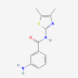 3-amino-N-(4,5-dimethylthiazol-2-yl)benzamide