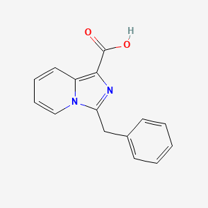 3-Benzylimidazo[1,5-a]pyridine-1-carboxylic acid
