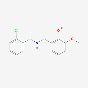 2-{[(2-Chlorobenzyl)amino]methyl}-6-methoxyphenol