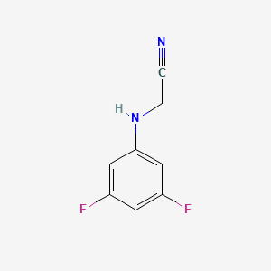 molecular formula C8H6F2N2 B3033440 2-[(3,5-Difluorophenyl)amino]acetonitrile CAS No. 1021238-97-0