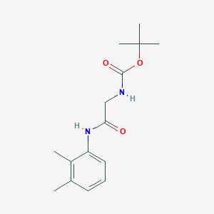 B3033537 tert-butyl N-{[(2,3-dimethylphenyl)carbamoyl]methyl}carbamate CAS No. 1043390-60-8