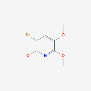 molecular formula C8H10BrNO3 B3033567 3-bromo-2,5,6-trimethoxyPyridine CAS No. 106331-72-0