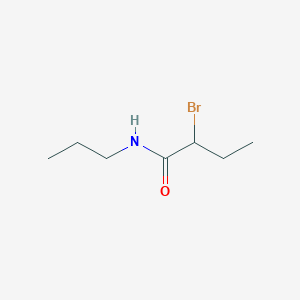 molecular formula C7H14BrNO B3033669 2-bromo-N-propylbutanamide CAS No. 1119450-47-3