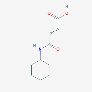 molecular formula C10H15NO3 B3033696 4-(Cyclohexylamino)-4-oxobut-2-enoic acid CAS No. 113467-97-3