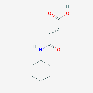 4-(Cyclohexylamino)-4-oxobut-2-enoic acid