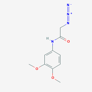 2-azido-N-(3,4-dimethoxyphenyl)acetamide