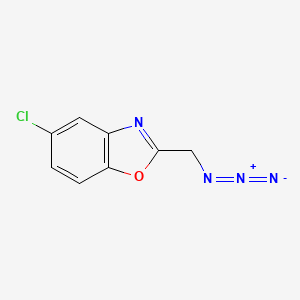 molecular formula C8H5ClN4O B3033737 2-(Azidomethyl)-5-chloro-1,3-benzoxazole CAS No. 1158301-21-3