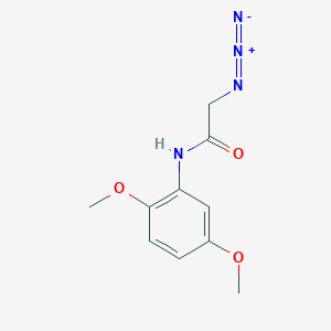 molecular formula C10H12N4O3 B3033746 2-azido-N-(2,5-dimethoxyphenyl)acetamide CAS No. 1160748-17-3