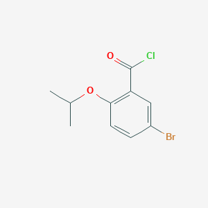 molecular formula C10H10BrClO2 B3033754 5-Bromo-2-isopropoxybenzoyl chloride CAS No. 116477-99-7