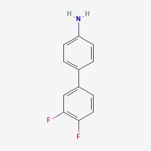 molecular formula C12H9F2N B3033786 3',4'-Difluoro[1,1'-biphenyl]-4-amine CAS No. 1184136-90-0
