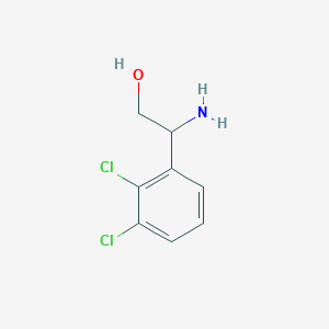 molecular formula C8H9Cl2NO B3033787 2-Amino-2-(2,3-dichlorophenyl)ethan-1-ol CAS No. 1184805-38-6