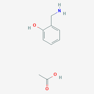 molecular formula C9H13NO3 B3033810 2-(Aminomethyl)phenol hcl CAS No. 1206675-01-5