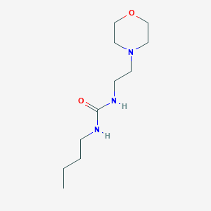 molecular formula C11H23N3O2 B3033811 1-Butyl-3-(2-morpholinoethyl)urea CAS No. 120679-86-9