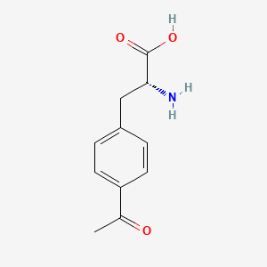 (R)-3-(4-Acetylphenyl)-2-aminopropanoic acid