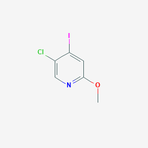molecular formula C6H5ClINO B3033864 5-Chloro-4-iodo-2-methoxypyridine CAS No. 1227602-85-8