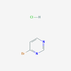 molecular formula C4H4BrClN2 B3033896 4-Bromopyrimidine hydrochloride CAS No. 1255099-57-0