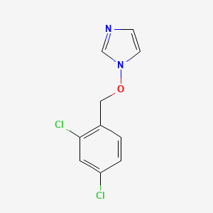 molecular formula C10H8Cl2N2O B3033922 1-[(2,4-dichlorobenzyl)oxy]-1H-imidazole CAS No. 126355-49-5