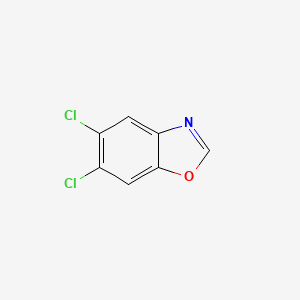 molecular formula C7H3Cl2NO B3033933 5,6-Dichloro-1,3-benzoxazole CAS No. 1267335-10-3