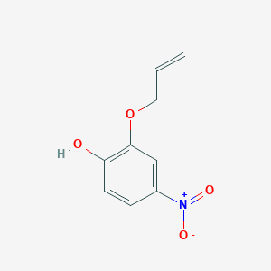 molecular formula C9H9NO4 B3033990 2-Allyloxy-4-nitrophenol CAS No. 130636-79-2
