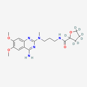 molecular formula C19H27N5O4 B3034047 Alfuzosin-d7 