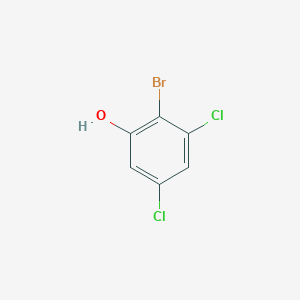 molecular formula C6H3BrCl2O B3034085 2-Bromo-3,5-dichlorophenol CAS No. 13659-22-8