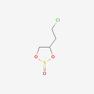 B3034106 4-(2-Chloroethyl)-1,3,2-dioxathiolane 2-oxide CAS No. 1378464-10-8