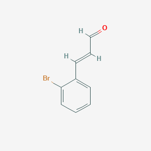 molecular formula C9H7BrO B3034118 2-Bromocinnamaldehyde CAS No. 138555-58-5