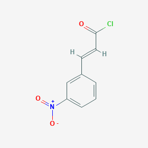 molecular formula C9H6ClNO3 B3034156 (2E)-3-(3-Nitrophenyl)acryloyl chloride CAS No. 141236-48-8