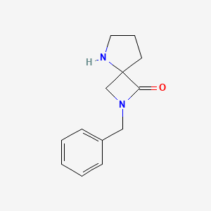 molecular formula C13H16N2O B3034161 2-Benzyl-2,5-diazaspiro[3.4]octan-1-one CAS No. 1415562-70-7