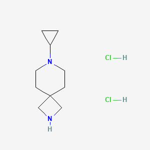 7-Cyclopropyl-2,7-diazaspiro[3.5]nonane (dihydrochloride)