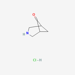 3-Azabicyclo[3.1.1]heptan-6-one hydrochloride