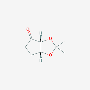 (-)-(3AR,6AR)-Tetrahydro-2,2-dimethyl-4H-cyclopenta-1,3-dioxol-4-one