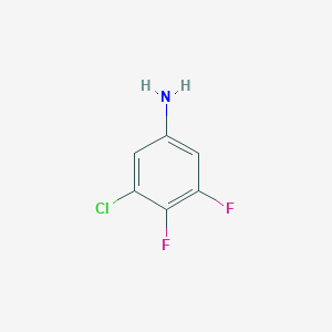 molecular formula C6H4ClF2N B3034245 3-Chloro-4,5-difluoroaniline CAS No. 149144-05-8