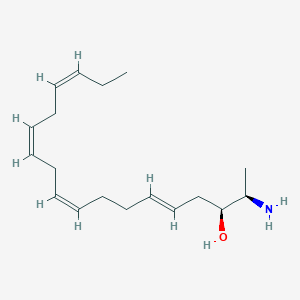 (2R,3S,5E,9Z,12Z,15Z)-2-aminooctadeca-5,9,12,15-tetraen-3-ol