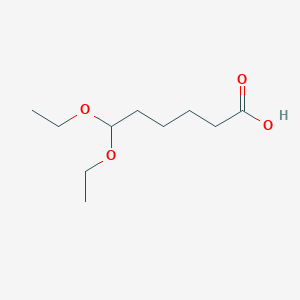 molecular formula C10H20O4 B3034307 6,6-Diethoxyhexanoic acid CAS No. 155200-43-4