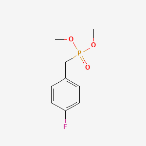 molecular formula C9H12FO3P B3034322 二甲基（4-氟苄基）膦酸酯 CAS No. 156745-59-4