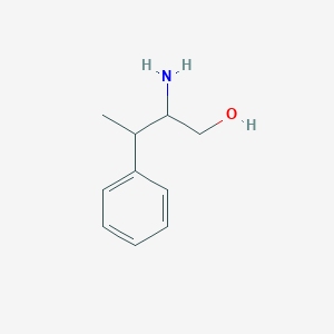 molecular formula C10H15NO B3034343 2-Amino-3-phenylbutan-1-ol CAS No. 159239-59-5