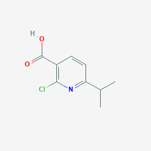 molecular formula C9H10ClNO2 B3034381 2-Chloro-6-isopropylnicotinic acid CAS No. 166331-65-3
