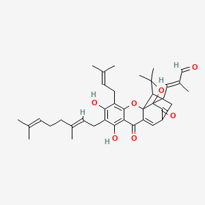 molecular formula C38H46O7 B3034428 Isogambogenin CAS No. 173938-23-3