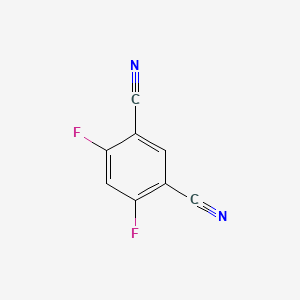 molecular formula C8H2F2N2 B3034440 4,6-Difluoroisophthalonitrile CAS No. 17654-70-5