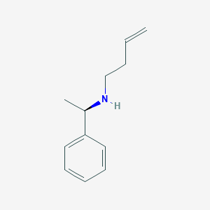 molecular formula C12H17N B3034451 (R)-N-(1-Phenylethyl)but-3-EN-1-amine CAS No. 177944-16-0