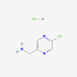 (5-Chloropyrazin-2-YL)methanamine hydrochloride