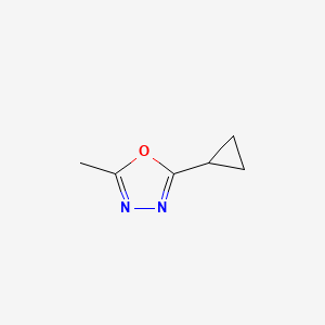 2-Cyclopropyl-5-methyl-1,3,4-oxadiazole