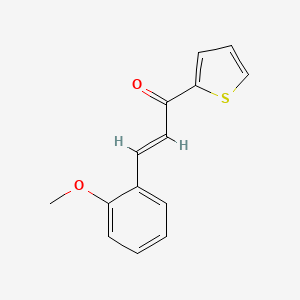 (2E)-3-(2-methoxyphenyl)-1-(thiophen-2-yl)prop-2-en-1-one