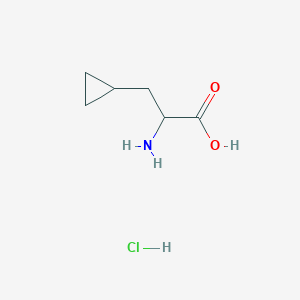 2-Amino-3-cyclopropylpropanoic acid hydrochloride